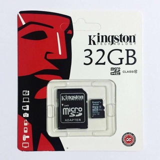 การ์ดหน่วยความจำKingston SD 32GB Class 10（ของแท้)