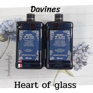 💢Davines heart of glass shampoo/conditioner size 1000ml.