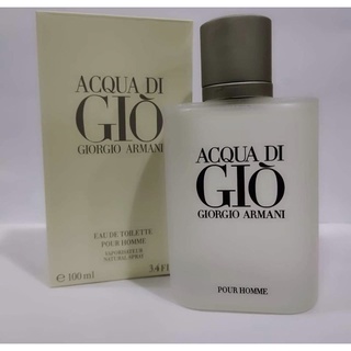 น้ำหอม GIORGIO ARMANIAcqua Di Gio For Men EDT 100 ml. *กล่องขาย* 【ของแท้ 100 % 】ส่งฟรี 📦🛵🚚📦🛵🚚