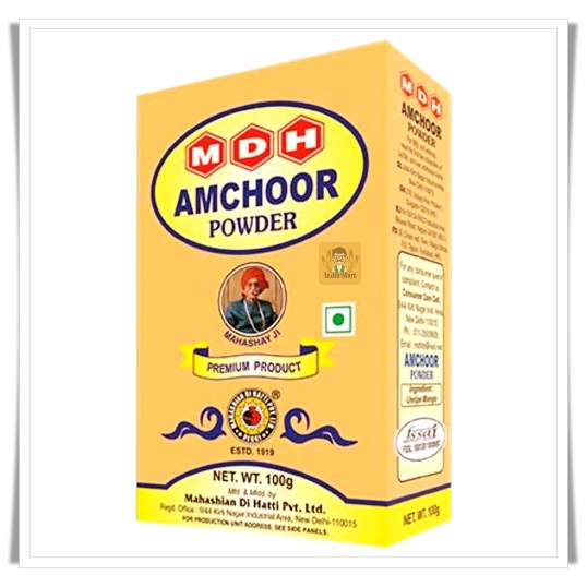 มะม่วงบด (Amchur Powder) – MDH (100 กรัม / Grams)