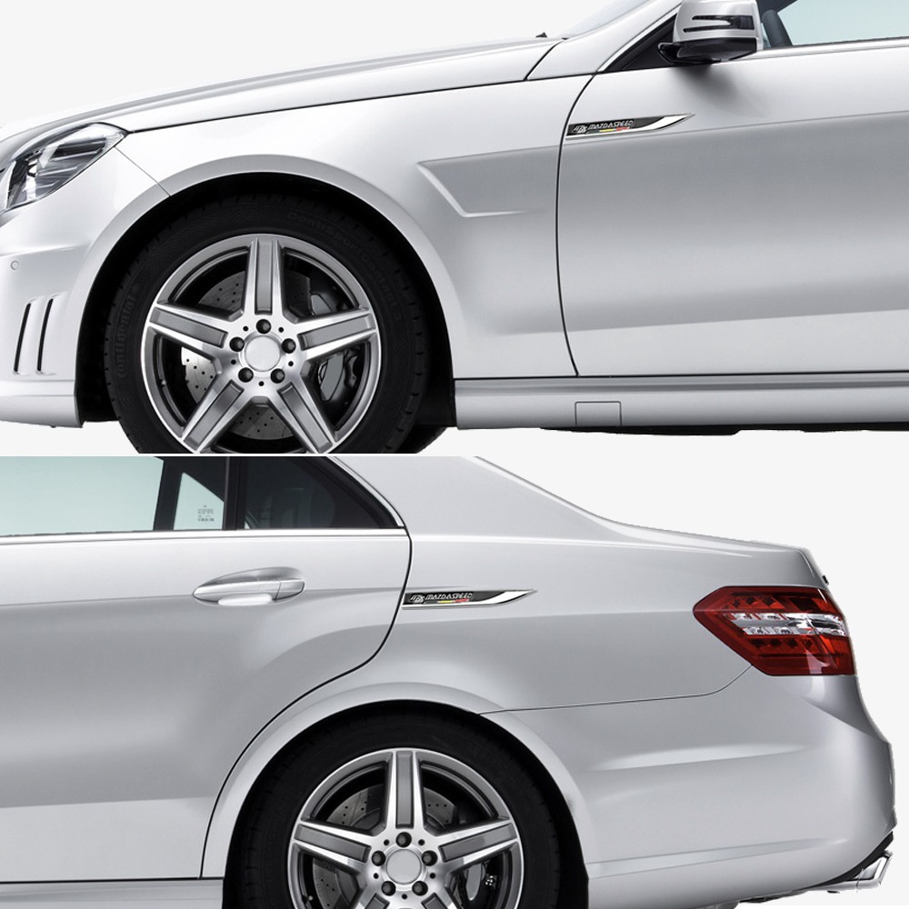 สติ๊กเกอร์โลหะติดด้านหลังรถยนต์สำหรับ Mazda R 7 MX 3 MX 5 - รูปที่ 6