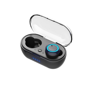 【พร้อมส่ง】หูฟังบลูทูธไร้สาย TWS Bluetooth 5.0 Earbuds Bass Stereo Sound หูฟังกีฬา หูฟังออกกำลังกาย เปิดและเชื่อมต่ออัตโน