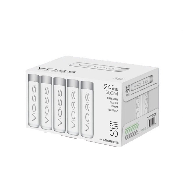 📌ส่งฟรี🌟พร้อมส่ง🌟(3 ลัง=72 ขวด) Voss Mineral Water Still PET 500 ml. น้ำแร่ธรรมชาติ VOSS Still ขวดพล
