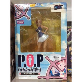 ✅สินค้าพร้อมส่ง:RARE NAMI POP PORTRAIT OF PIRATES V2 ONE PIECE ANIME MANGA FIGURE 1ST ED COLOURS