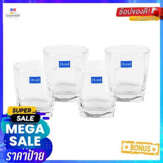 แก้วน้ำ 280ml OCEAN GLASS PLAZA แพ็ค 4 ใบTUMBLER 280ml OCEAN GLASS PLAZA PACK 4