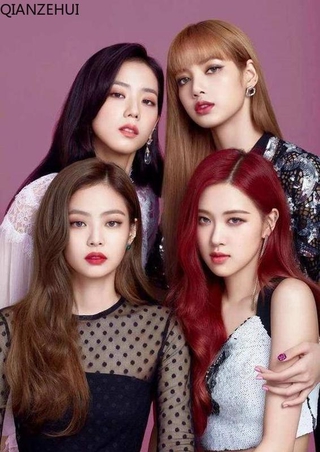 โปสเตอร์ภาพวาดปักเพชร พลอยเทียม ทรงกลม ลายกลุ่มดาว Blackpink Star-07 สําหรับตกแต่งบ้าน DIY