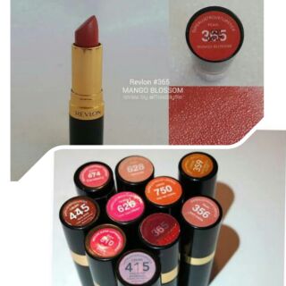 ลิปสติก REVLON มีหลายสี (เรฟลอน) SUPER LUSTROUS LIPSTICK #365 และสีอื่นๆ