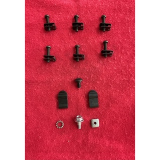 น๊อต+กิ๊บ สำหรับหน้ากากและโคมไฟหน้า เวฟ125 ไฟเลี้ยวบังลม,wave125R/S