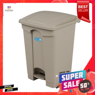 ถังขยะเหยียบเหลี่ยม ACCO V018051 ขนาด 45L สีเทาSQUARE DUSTBIN PEDAL ACCO V018051 45L GREY