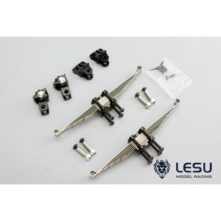 LESU ชุดแหนบคานหน้า + เต้าแหนบ (X-8012) สำหรับรถหัวลาก รถบรรทุก ทามิย่า รถบังคับวิทยุ Tamiya 1/14 RC Tractor Trucks 1:14