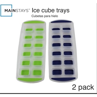 Mainstays ice cube บล็อคทำน้ำแข็ง 12 ก้อน  *** 1 ชุดมี 2 ชิ้น