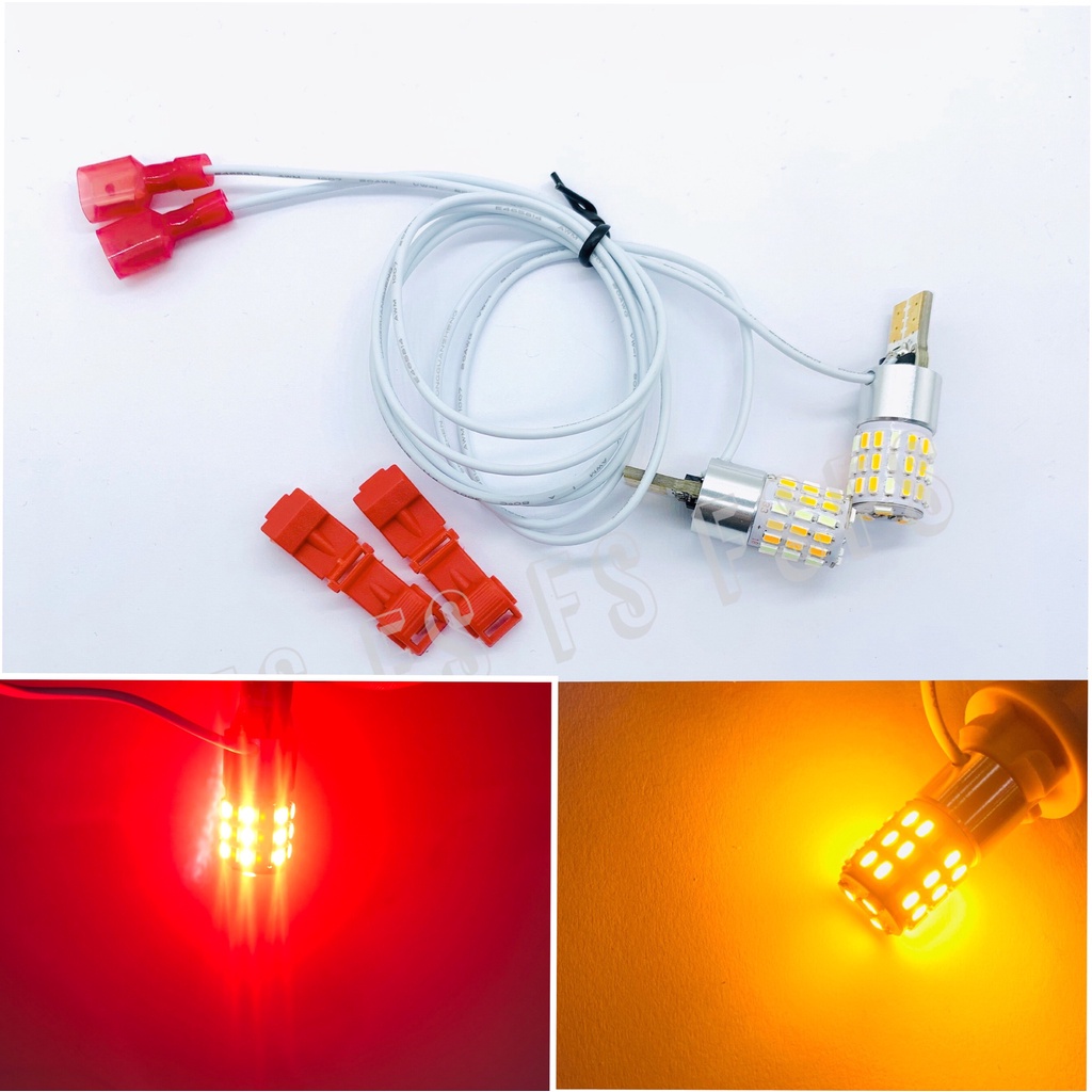 รุ่น NEW-T10 ไฟเลี้ยว+ไฟหรี่ ไฟหรี่+เลี้ยวมอเตอร์ไซค์ ขั้วT10 รุ่นใหม่ ไม่ต้องมีกล่องรีเลย์ 12V - รูปที่ 5