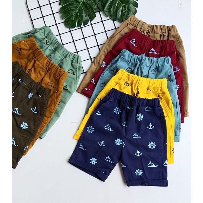 กางเกง GKids 2-5th/กางเกงขาสั้นสมอ/กางเกงเด็ก/กางเกงเด็ก/กางเกงขาสั้นเด็ก