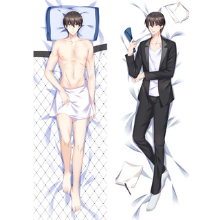 [พร้อมส่ง] ปลอกหมอน ลายการ์ตูนอนิเมะ Dakimakura Dakaretai Otoko 1-i Ni Odosarete Imasu Takato Saijyo BL กอดร่างกาย เตียง