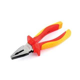 คีมหุ้มฉนวนปากจิ้งจก 7" พัมคิน 14814 Insulated Pliers 7 "Pumpkin 14814