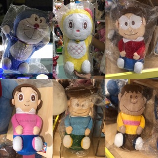 หมอนข้าง Doraemon โดเรม่อน &amp; Doraemi โดเรมี่ &amp; Nobita โนบิตะ &amp; Shizuka ชิสุกะ &amp; Suneo &amp; Giant ไจแอนท์ หัวโผล่ 18นิ้ว