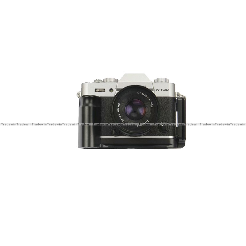Fujifilm XT30 X-T30 XT20 X-T20 XT10 X-T10 L แนวตั้ง Quick Release แผ่นผู้ถือกล้องวงเล็บ Hand Mount G