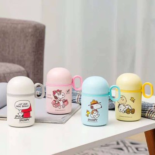 พร้อมส่งในไทย⭐️กระติกสนูปปี้+สายสะพายถอดได้