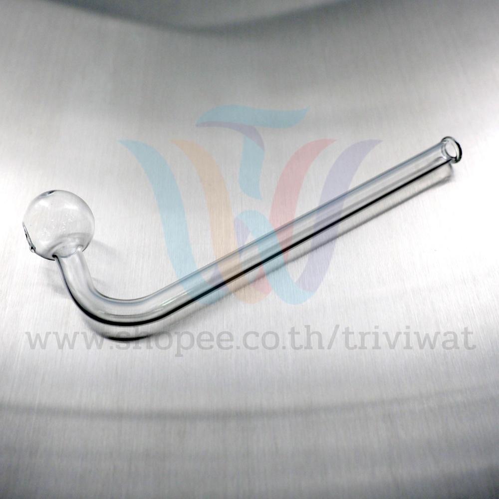 🔥【ส่งด่วนวันทำการ!!!】หลอดทดลองวิทยาศาสตร์ หลอดแก้ว ดัดโค้ง ทรงตุ้ม นำก๊าซ