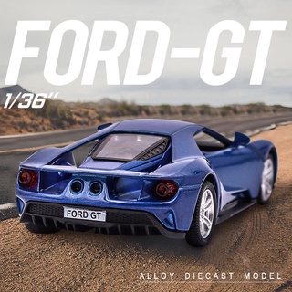 rmz CITY โมเดลรถสปอร์ต 1:36 Ford GT เปิดได้ ของเล่นสําหรับเด็ก