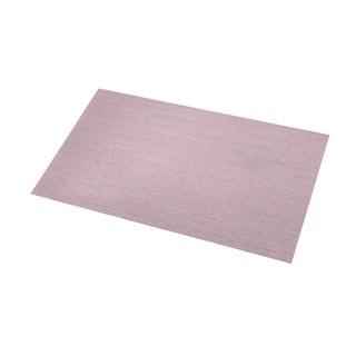 แผ่นรองจาน PVC KECH SMOOT สีชมพูPVC PLACEMAT KECH SMOOT PINK