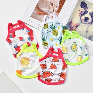 เสื้อผ้าสัตว์เลี้ยง เสื้อกั๊ก แบบบาง ขนาดเล็ก แฟชั่นฤดูร้อน …