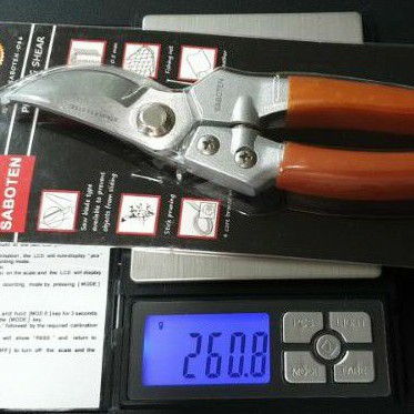 กรรไกรตัดกิ่งไม้ ปากนกแก้ว 8” JAPAN SABOTEN-086 - รูปที่ 7