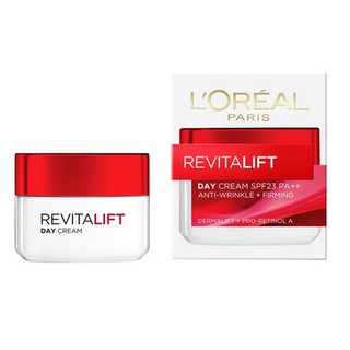 ของแท้ 💯% ลอรีอัล ปารีส รีไวทัลลิฟท์ เดย์ ครีม SPF23 PA++ LOREAL PARIS Revitalift Day Cream 50ml. (กลางวัน)