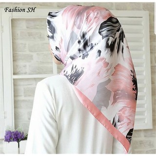 New Fashion Printed Ladies Turban Muslim Shawl M90171