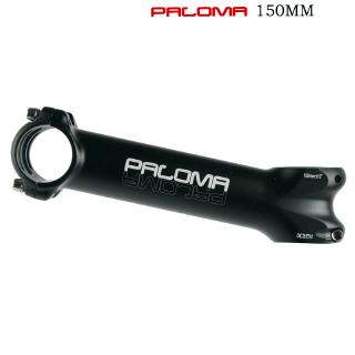 Paloma ขาตั้งจักรยาน 12 องศา 150 มม. MTB สําหรับจักรยานเสือภูเขา 28.6 31.8 มม. สีดําสีเงิน