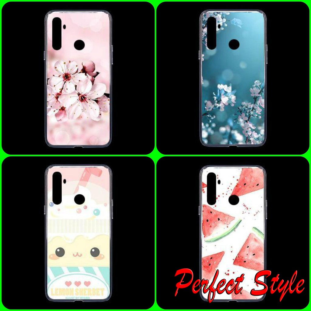 เคสซิลิโคนพิมพ์ลายผลไม้สําหรับRealme 5 5i 5S Realme 5 Pro Q realme c1 c2 c3 realme C11 / Q2 / realme