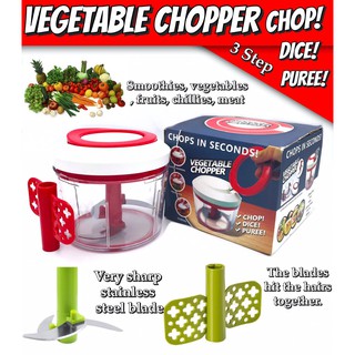 chops in seconds vegetable chopper เครื่องบดสับอเนกประสงค์