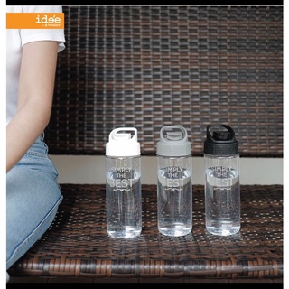 Drinking Bottle ขวดใส่น้ำดื่ม ความจุ 600 ml.ขวดน้ำขนาด กะทัดรัด ฝาปิดแน่นหนาพร้อมที่ถือขวดถนัดมือ