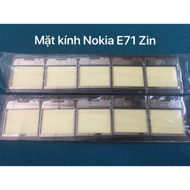 กระจก Nokia E71 Zin (สีเงิน)