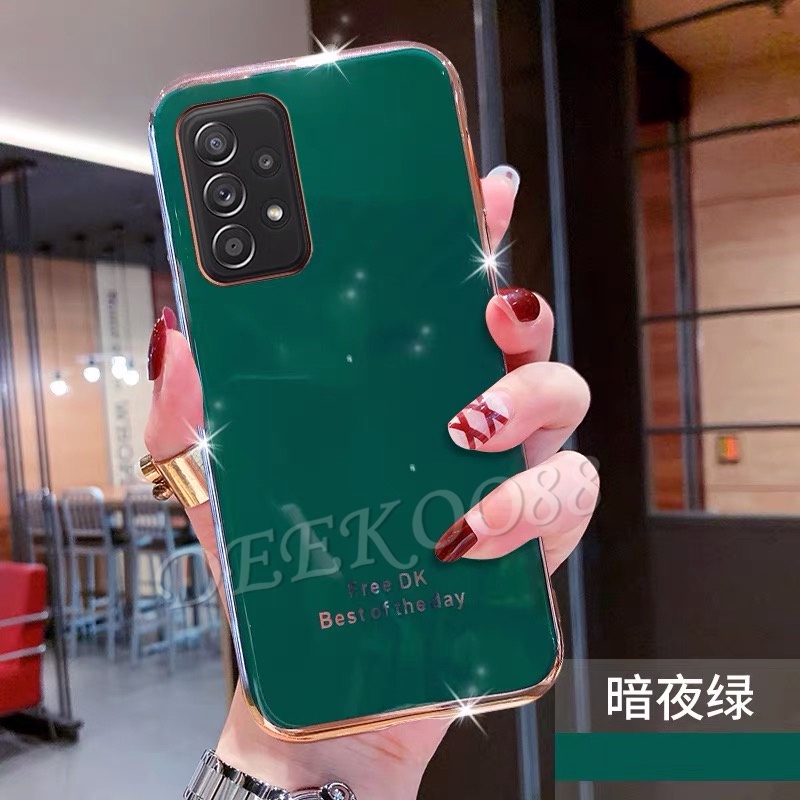 เคสโทรศัพท์ Samsung Galaxy A52S Phone Case Luxury Bling Electroplating Softcase All-inclusive Anti-fall Back Cover เคส SamsungA52S Casing #6