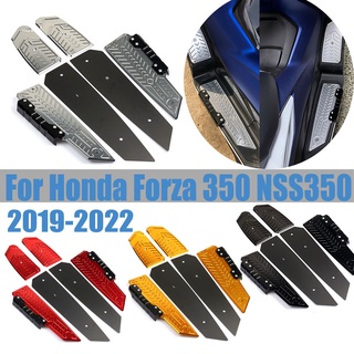 Motorcycle Footboard Steps Foot Plate Footrest Pedal Footpads Plate for Honda NSS Forza 350 Forza350 NSS350 2020 2021 20