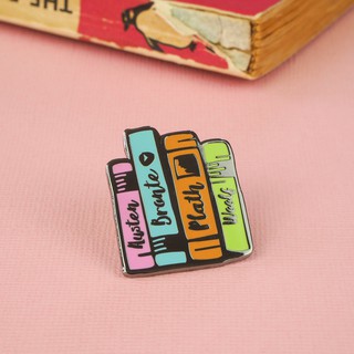 Literature Ladies Pin Badge