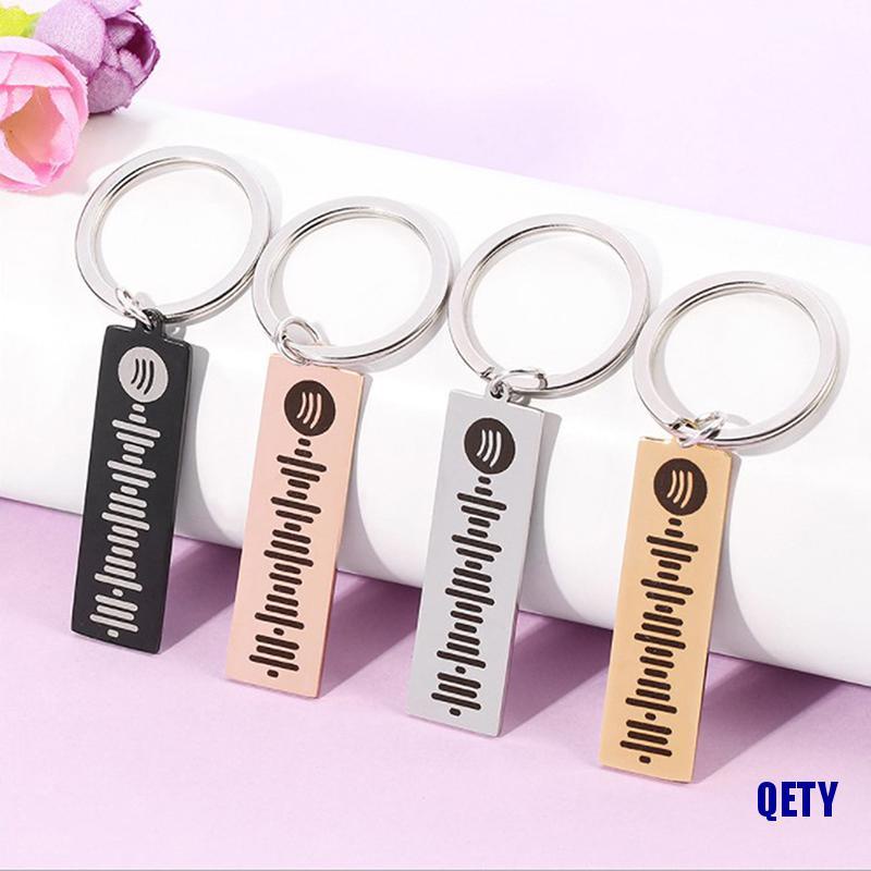 ( Qety ) พวงกุญแจรูปโค้ด Favorite Song Keyring - qetyellow.th - ThaiPick