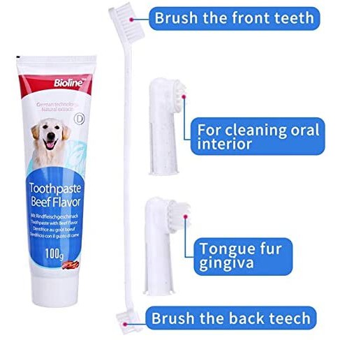 ยาสีฟันสุนัข ยาสีฟันแมว สเปรย์ระงับกลิ่นปาก Bioline / Trixie ลดหินปูนสะสม ยับยั้งแบคทีเรีย ในช่องปากสุนัขและแมว