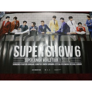 [โปสเตอร์เท่านั้น] Super Junior - Super Show 6th