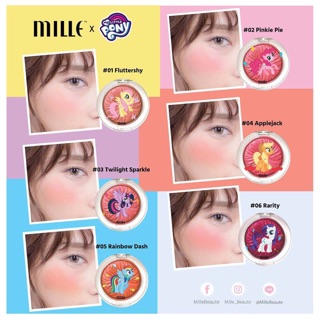 "พร้อมส่ง" บรัชออนMille My Little Pony Magic Matte Blusher