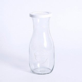 WECK – JUICE JAR 530 ML W/PS ขวดแก้ว ฝาพลาสติก (WE-764LS)