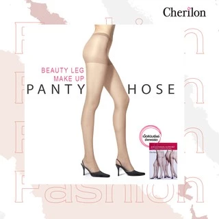 Cherilon เชอรีล่อน ถุงน่อง ถุงน่องขาเนียน เนื้อลินินเชียร์ซัพพอร์ต รุ่น Beauty Legs Make Up บางใส กระชับ 14 สี NSA-CLLS