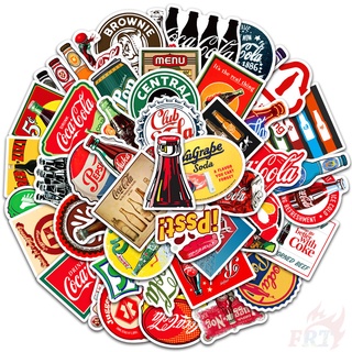 50Pcs/Set ❉ Coca-Cola Series 03 Retro Coke สติ๊กเกอร์ ❉ DIY Fashion Mixed Waterproof Doodle Decals สติ๊กเกอร์