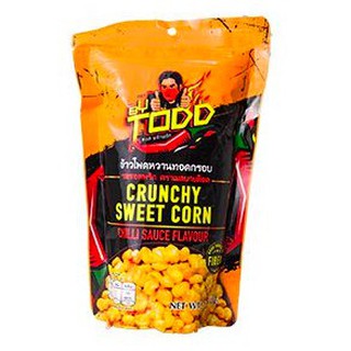 Made by Todd Crunchy Sweet Corn Chilli Sauce 40g Made by ทอดด์ ซอสพริกข้าวโพดหวานกรอบ 40 กรัม