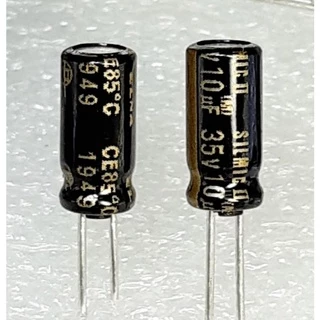 Elna Silmic II 1uf 2.2uf 4.7uf 50v , 10uf 35v , 22uf 25v capacitor ตัวเก็บประจุ คาปาซิเตอร์