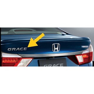 Logo Honda “G R A C E” Japan แท้ แปะฝาท้าย honda city