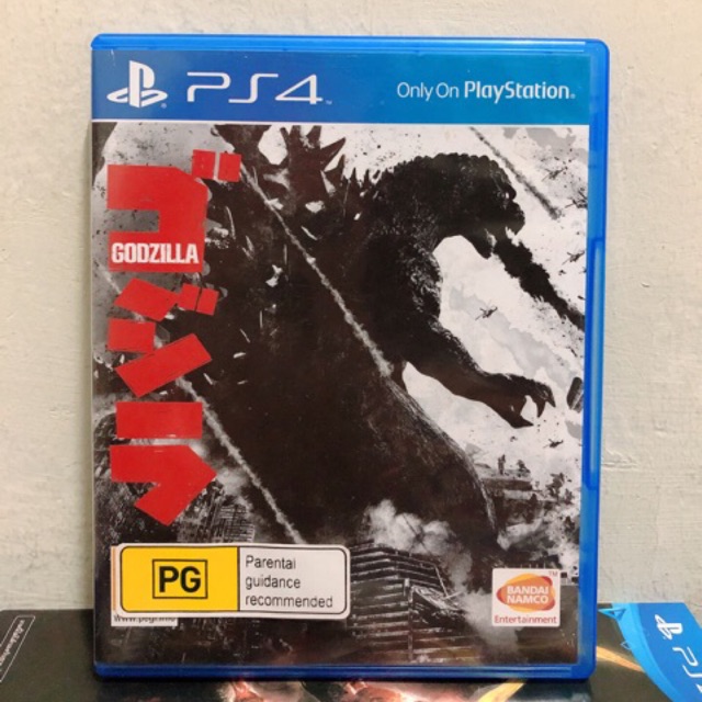(มือสอง) แผ่นเกม ps4 : Godzilla (มือ2)