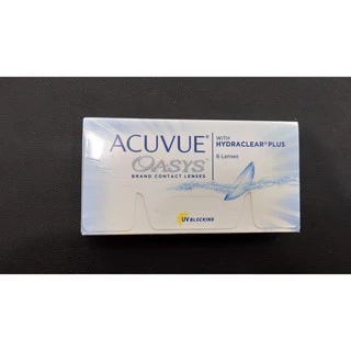 (ทักแชทรับโค้ด)Acuvue Oasys 2-WEEK [Base curve 8.4/8.8] (6ข้าง/กล่อง) **สายตาสั้น**