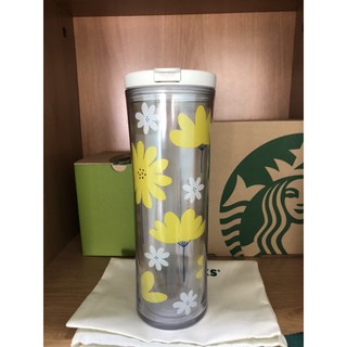 Starbucks แก้ว Cold Cup Mixed Daisies 20oz.